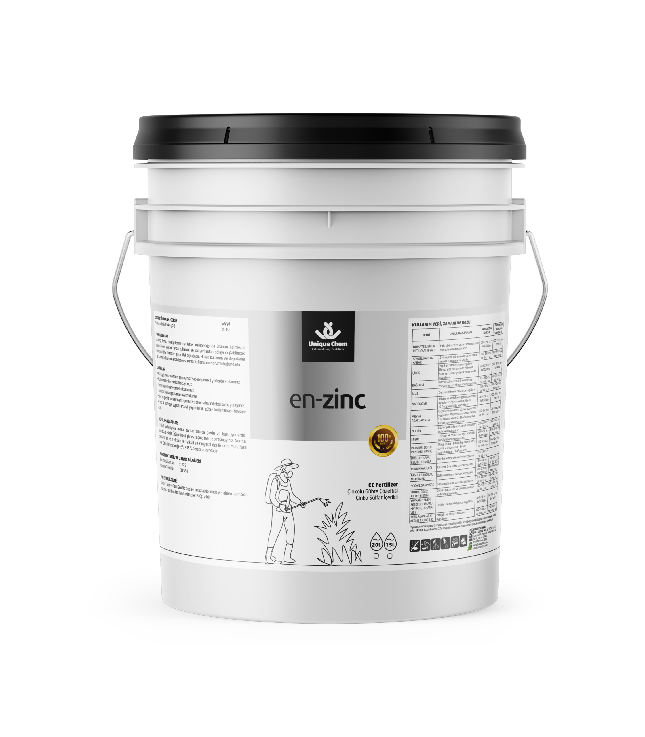 en-zinc EN- ZİNC (15 LT) - Görsel 1